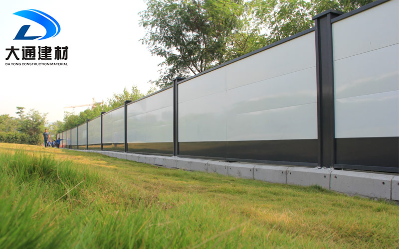 深圳市政圍擋，市政施工圍擋安裝現場效果圖