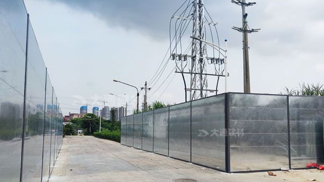 深圳鋼結構圍擋C型-深圳鹽田地產(chǎn)施工工程圍擋